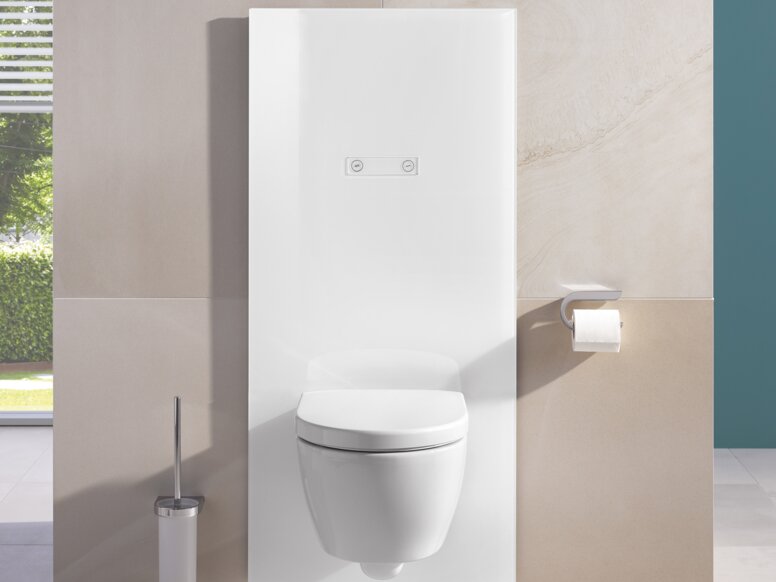 HEWI WC module S50 Height-adjustable WC module