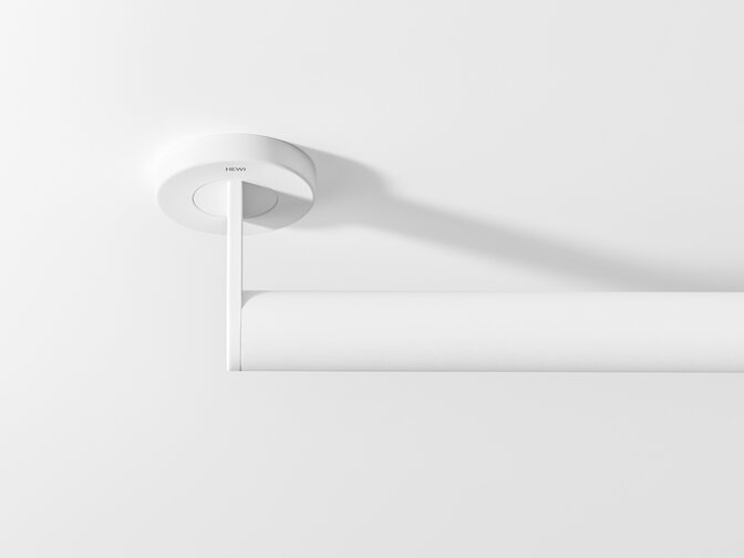 Haltegriff in der Farbe Weiß matt aus Edelstahl