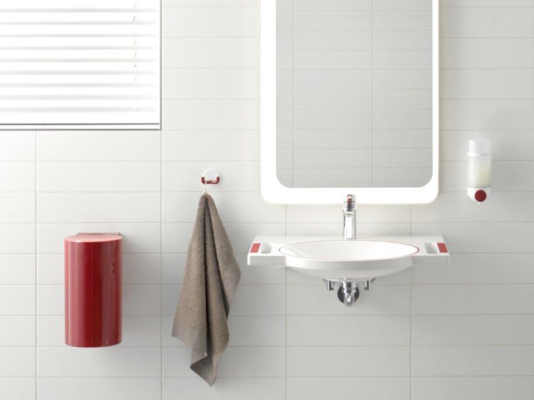 HEWI dementie badkamer in Systeem 800 Dementie badkamersysteem 800K