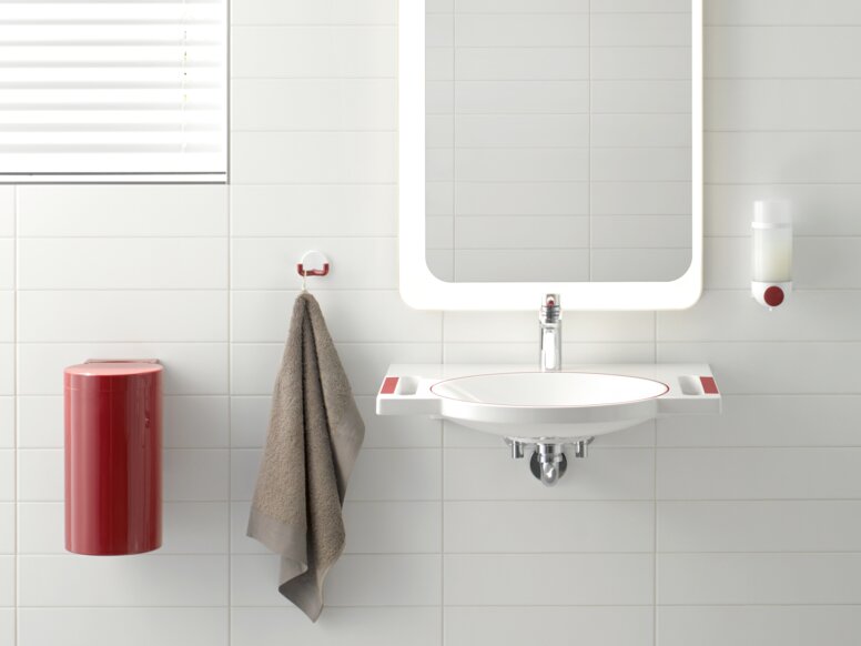 HEWI Demenzbadezimmer in System 800 Demenzbadezimmer System 800K