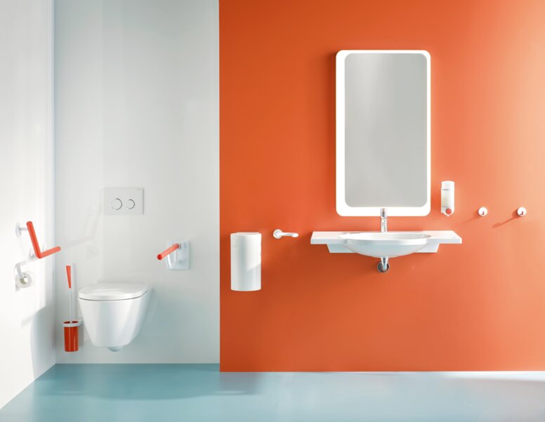 HEWI barrier-free WC area System 800K Barrier-free WC area System 800K