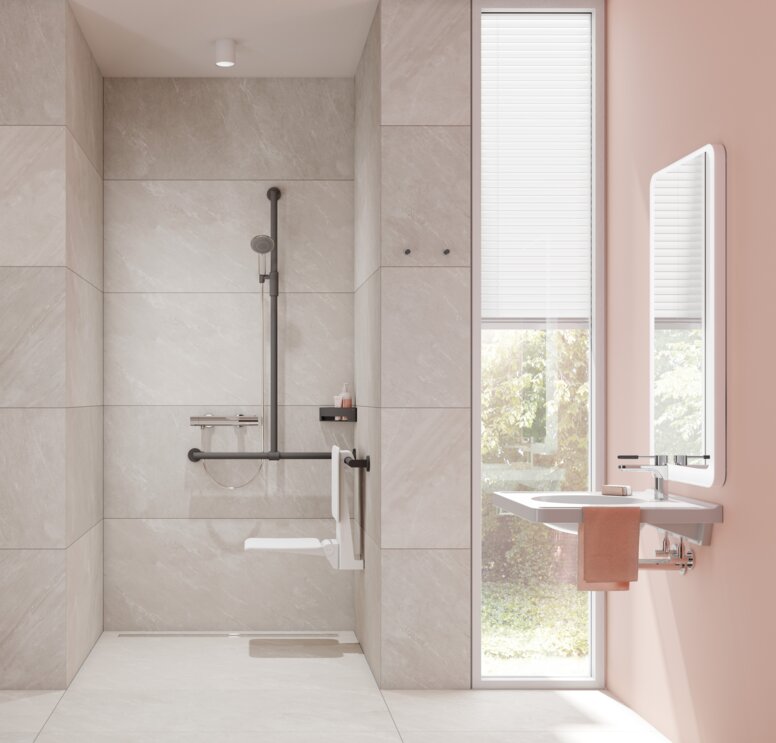 HEWI Dusch- und Waschtischbereich Dusch- und Waschtischbereich