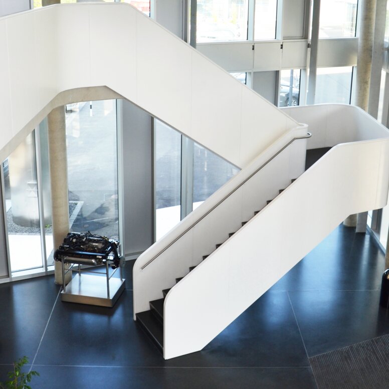 RWTH Aachen Hallway with stairs