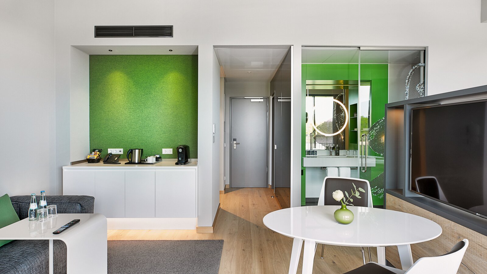 H4 Hotel in Mönchengladbach Interieur van een H4 hotel